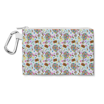 Canvas Zip Pouch - Pixar UP Icons