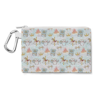 Canvas Zip Pouch - Main Attraction Disney Carousel