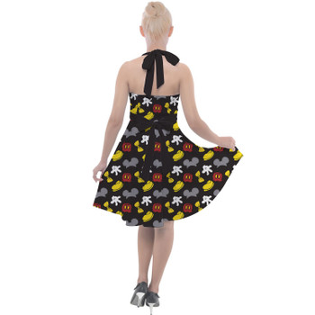 Halter Vintage Style Dress - Dress Like Mickey