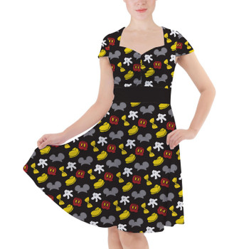 Sweetheart Midi Dress - Dress Like Mickey