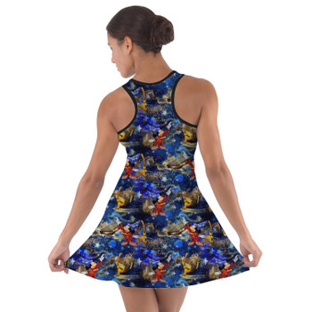 Cotton Racerback Dress - Fantasia