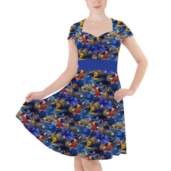 Sweetheart Midi Dress - Fantasia