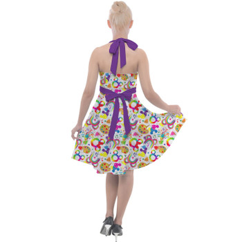 Halter Vintage Style Dress - Festival Of The Arts