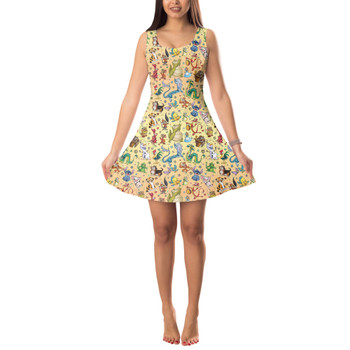 Sleeveless Flared Dress - Disney Sidekicks