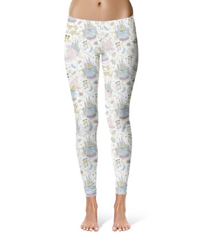 Sport Leggings - Happily Ever After Disney Weddings Inspired