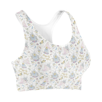 Sports Bra - Happily Ever After Disney Weddings Inspired