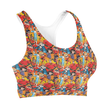 Sports Bra - The Incredibles Sketched