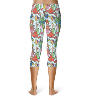 Sport Capri Leggings - Fish Are Friends Nemo Inspired