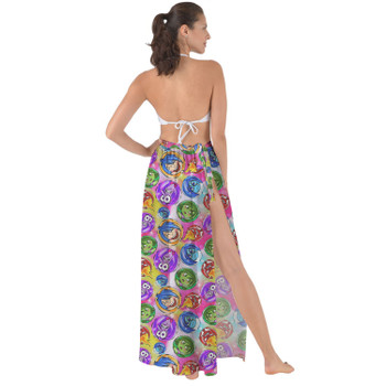 Maxi Sarong Skirt - Inside Out Pixar Inspired