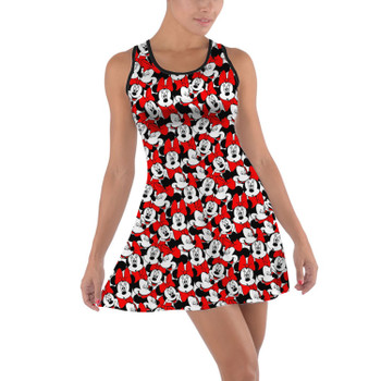 Cotton Racerback Dress - Many Faces of Minnie Mouse