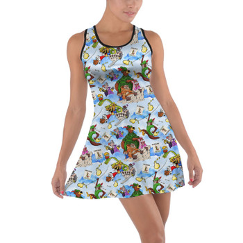 Cotton Racerback Dress - Robin Hood