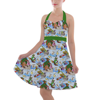 Halter Vintage Style Dress - Robin Hood