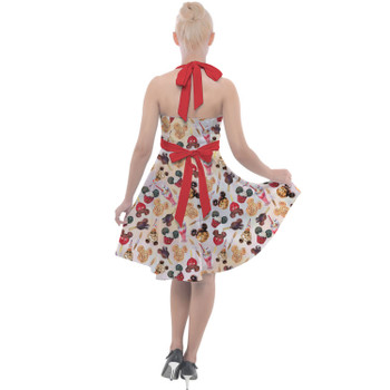 Halter Vintage Style Dress - Mickey Snacks