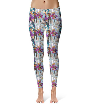 Sport Leggings - Frozen Sketched