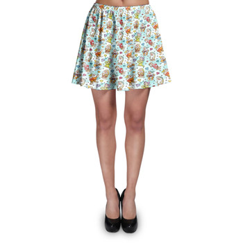 Skater Skirt - Seven Dwarfs Sketched