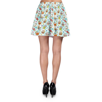 Skater Skirt - Seven Dwarfs Sketched