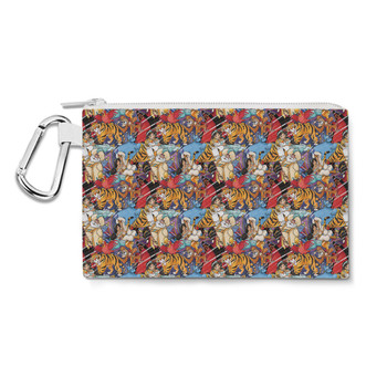 Canvas Zip Pouch - Aladdin Sketched