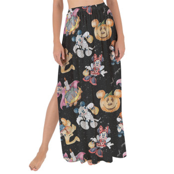 Maxi Sarong Skirt - Mickey & Minnie's Halloween Costumes