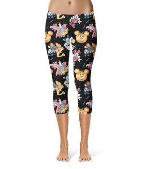 Sport Capri Leggings - Mickey & Minnie's Halloween Costumes