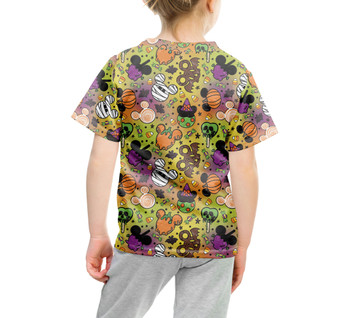 Youth Cotton Blend T-Shirt - Disney Monster Snacks