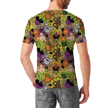 Men's Cotton Blend T-Shirt - Disney Monster Snacks