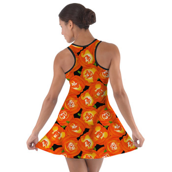 Cotton Racerback Dress - Disney Carved Pumpkins