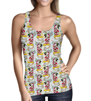 Women's Tank Top - Santa Mickey Mouse