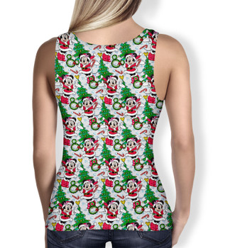 Women's Tank Top - Santa Minnie Mouse