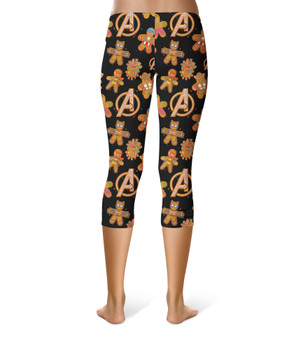 Sport Leggings - Superhero Gingerbread Cookies - Rainbow Rules