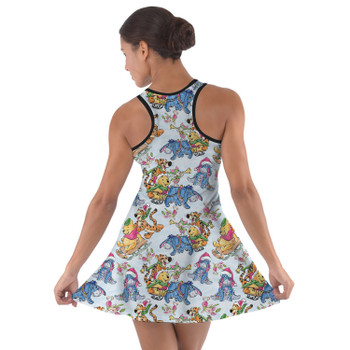 Cotton Racerback Dress - A Pooh Bear Christmas