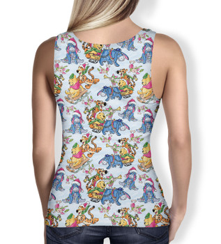 Women's Tank Top - A Pooh Bear Christmas