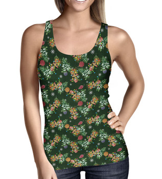 Women's Tank Top - A Baby Groot Christmas