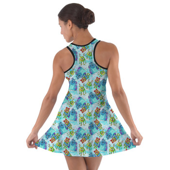 Cotton Racerback Dress - A Monsters Inc Christmas