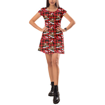 Short Sleeve Dress - A Cars Christmas