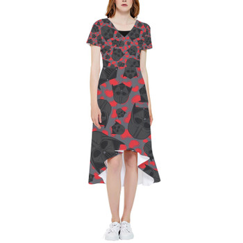 High Low Midi Dress - Vader Valentine