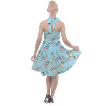 Halter Vintage Style Dress - Mickey Mouse & the Easter Bunny Costumes