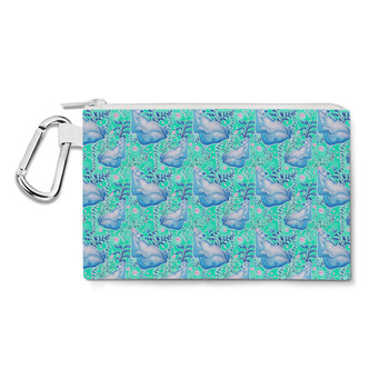 Canvas Zip Pouch - Neon Floral Baloo