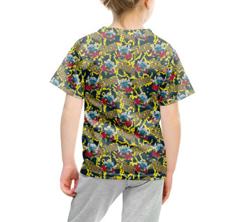 Youth Cotton Blend T-Shirt - Superhero Stitch - Thor