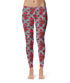 Sport Leggings - Superhero Stitch - Deadpool