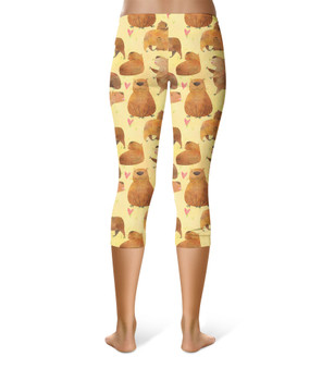 Sport Capri Leggings - Capybara Love