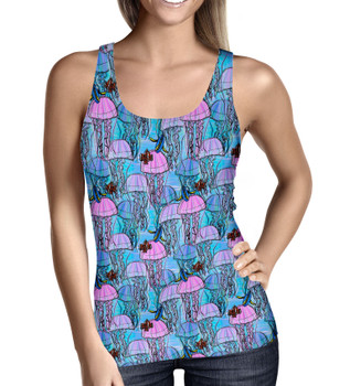 Women's Tank Top - Jellyfish Jumping