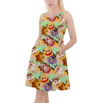 Skater Dress with Pockets - Happy Munchlings