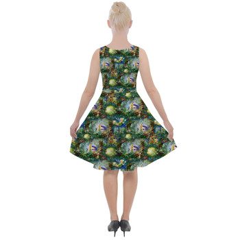 Skater Dress with Pockets - Tinkerbell in Pixie Hollow