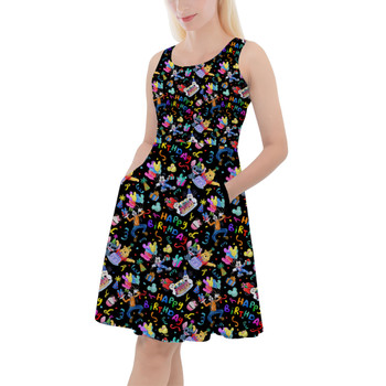 Skater Dress with Pockets - A Disney Happy Birthday