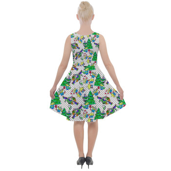 Skater Dress with Pockets - A Buzz & Aliens Christmas
