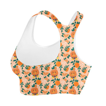 Sports Bra - Orange Bird Munchlings