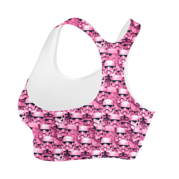 Sports Bra - Pink Storm Troopers