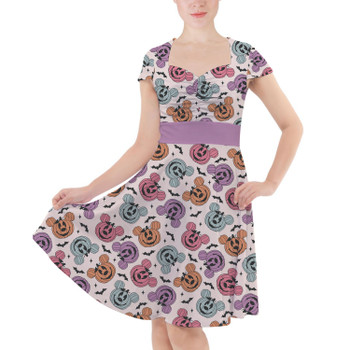 Sweetheart Midi Dress - Playful Pumpkins