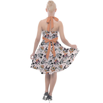 Halter Vintage Style Dress - Spooky Fab Five