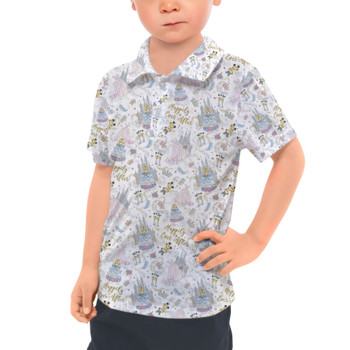 Kids Polo Shirt - Happily Ever After Disney Weddings Inspired